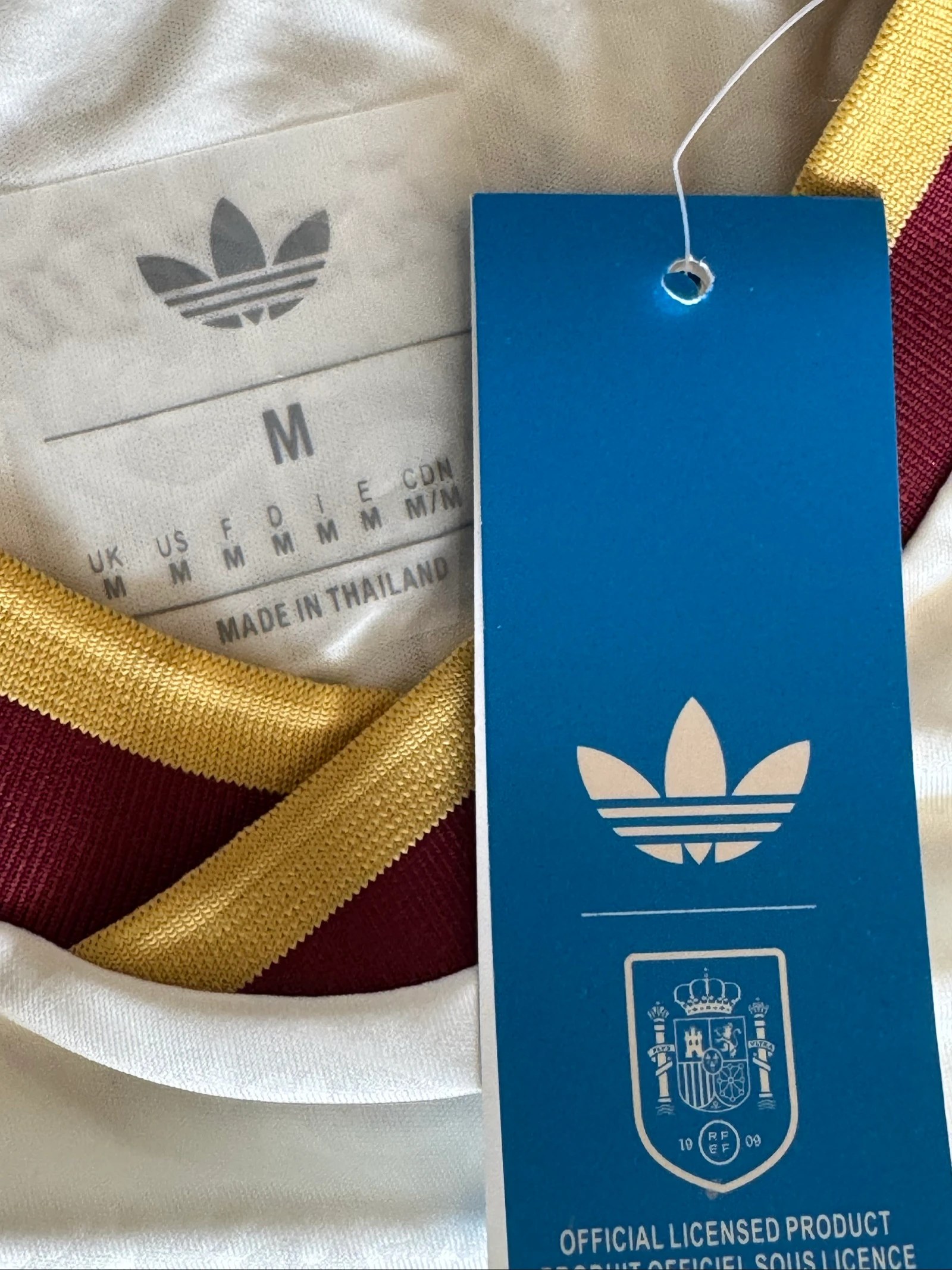 Camiseta España Adidas Original Lamine Yamal 19 Talla M NUEVA con etiqueta – photo 3